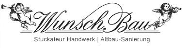 Logo von Wunsch Bau - Stuckateur Handwerk, Restaurierung und Altbau-Sanierung aus Hamburg